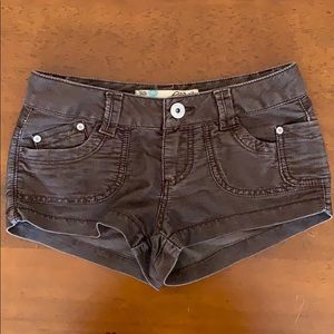 Brown Corduroy Shorts